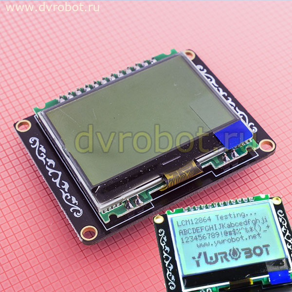 Дисплей LCM12864 SPI-YwRobot