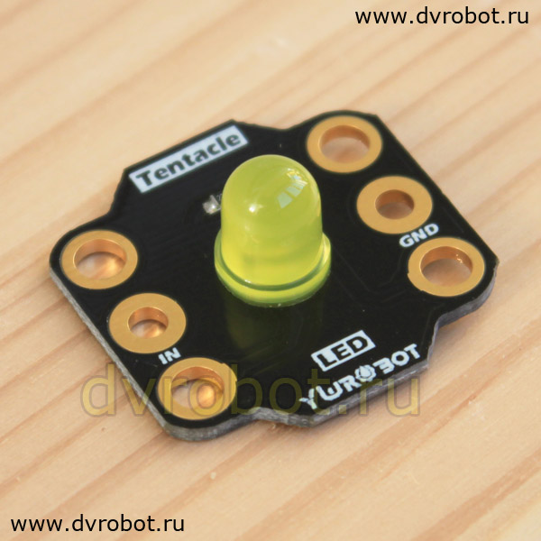 Индикатор BBC Micro:bit - 8mm LED - желтый