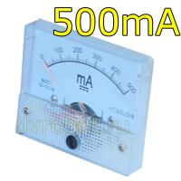 Стрелочный амперметр 85C1 - 500mА