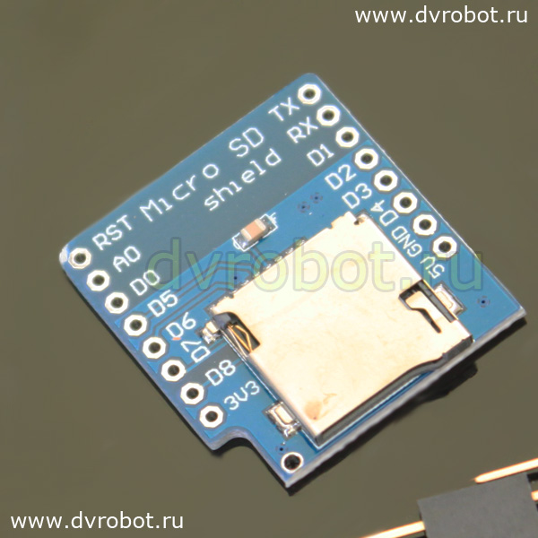 Модуль MICRO SD CARD - для D1 Mini