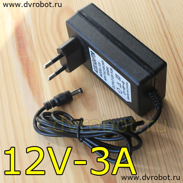 Блок Питания 12V 3A