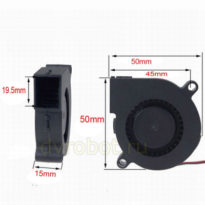 Радиальный вентилятор GDSTIME - 2Pin/5015-D/12V