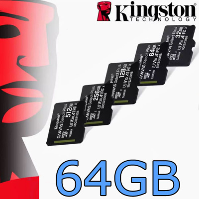 Карта MicroSD Kingston 64GB
