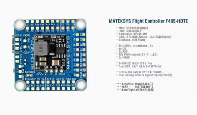 Контроллер MATEKSYS F405-HDTE