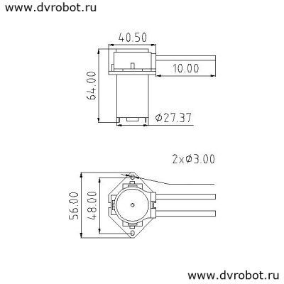 Перистальтический насос - 24В