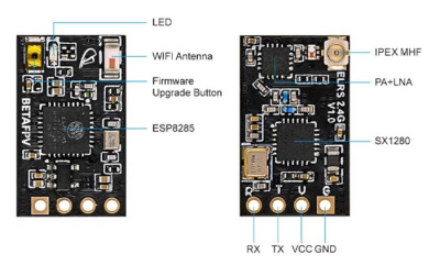Приемник BETAFPV ELRS Nano 2.4Ghz