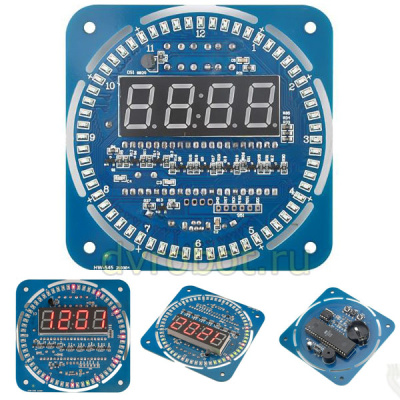 Часы-термометр DS1302- SMD LED