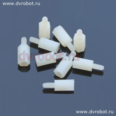 Стойка нейлон M3*11+6