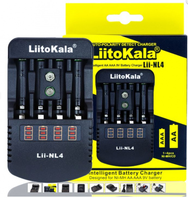 Зарядное liitokala Lii-NL4