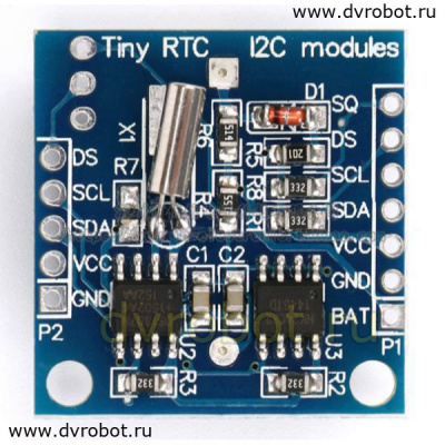 Часы Tiny RTC I2C DS1307