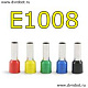 Обжимная клемма E1008-желтая/100шт