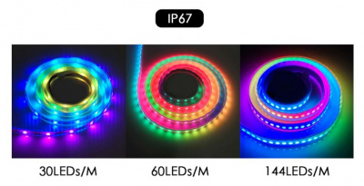 Адресная RGB лента WS2812B/IP30/60LW