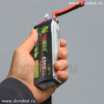 Аккумулятор 11.1V/5200/30С - LiPo