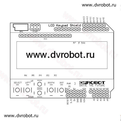 Arduino LCD щит