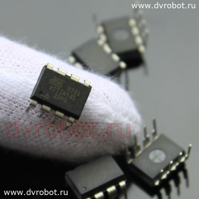 Микроконтроллер ATtiny45