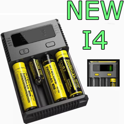 Интеллектуально зарядное NiteCore NEW I4