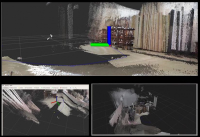 Модуль машинного зрения ROS/OpenNI/OpenCV/SLAM