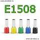 Обжимная клемма E1508-зеленая/100шт